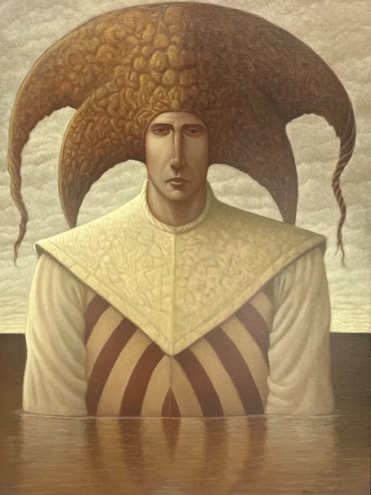 British Artist GEORGE UNDERWOOD - Male Deity                        